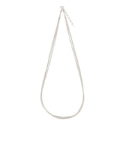 INDIAN JEWELRY: LIQ シルバー ネックレス（5連）