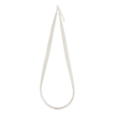 INDIAN JEWELRY: LIQ シルバー ネックレス（10連）