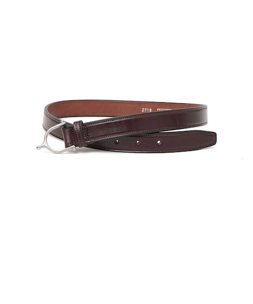 TORY LEATHER: SPUR BUCKLE BELT