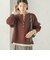 《予約》〈手洗い可能〉ウール カシミヤ 2WAY ヘンリーネック プルオーバー
