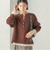 《予約》〈手洗い可能〉ウール カシミヤ 2WAY ヘンリーネック プルオーバー