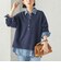 《予約》〈手洗い可能〉ウール カシミヤ 2WAY ヘンリーネック プルオーバー