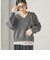 《予約》〈手洗い可能〉ウール カシミヤ V ネック プルオーバー