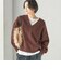 《予約》〈手洗い可能〉ウール カシミヤ V ネック プルオーバー