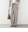 《予約》〈洗濯機可能〉FUNCTION セミ ワイド パンツ 26AW