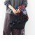 《予約》【WEB限定】フリル ジャカード トートバッグ M