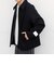 PURE WOOL MELTON リラックス ジップアップ ブルゾン◆