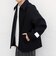 PURE WOOL MELTON リラックス ジップアップ ブルゾン◆