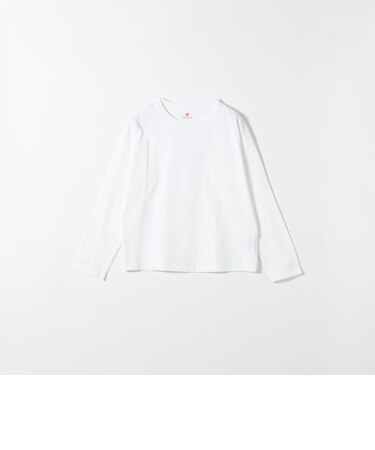 Hanes:〈洗濯機可能〉BEEFY-T クルーネック ロングスリーブ TEE