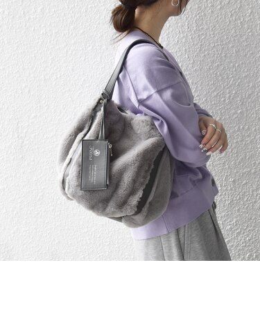 《予約》【SHIPS any別注】Folna: 2WAY フェイクファー バッグ 26AW