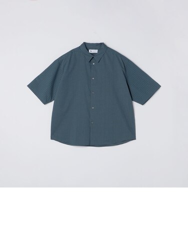 WEB限定｜オーバーサイズ チェック ショートスリーブ シャツ
