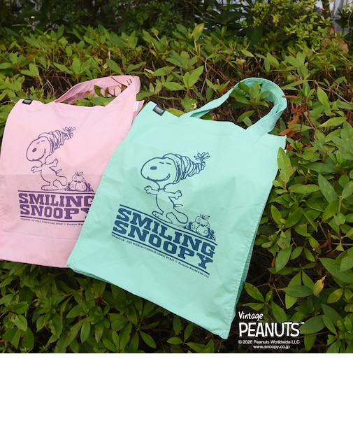 FRUIT OF THE LOOM: PEANUTS グラフィック トートバッグ<KIDS>