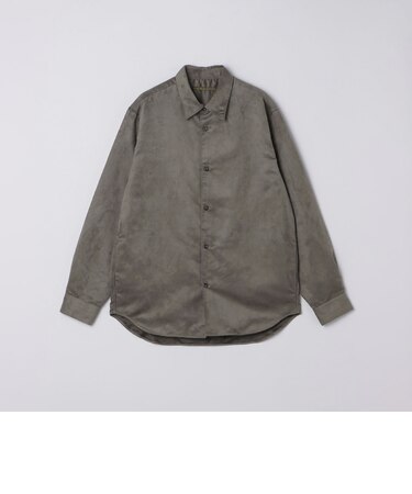 BENCH MARKING SHIRTS: ポリエステル フェイクスエード シャツ