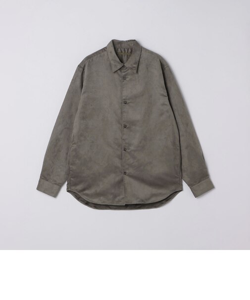 BENCH MARKING SHIRTS: ポリエステル フェイクスエード シャツ