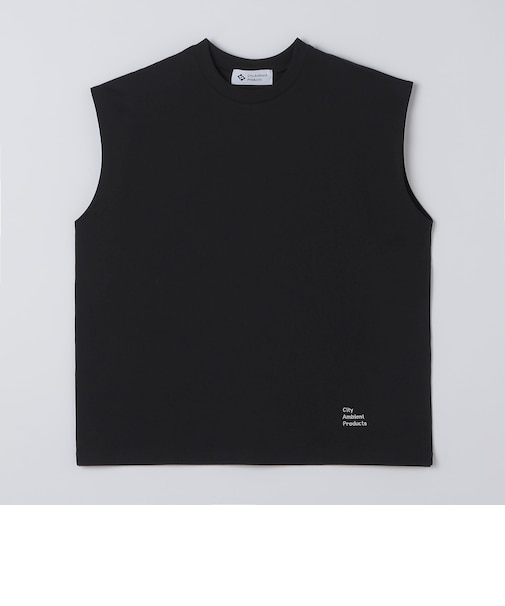 WEB限定|スリーブ レス ロゴ Tシャツ