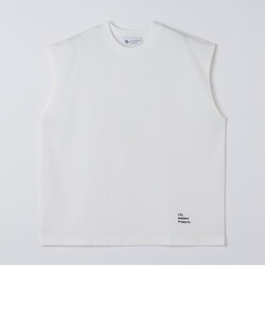 WEB限定｜スリーブ レス ロゴ Tシャツ