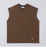 WEB限定｜スリーブ レス ロゴ Tシャツ
