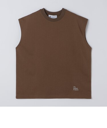 WEB限定｜スリーブ レス ロゴ Tシャツ