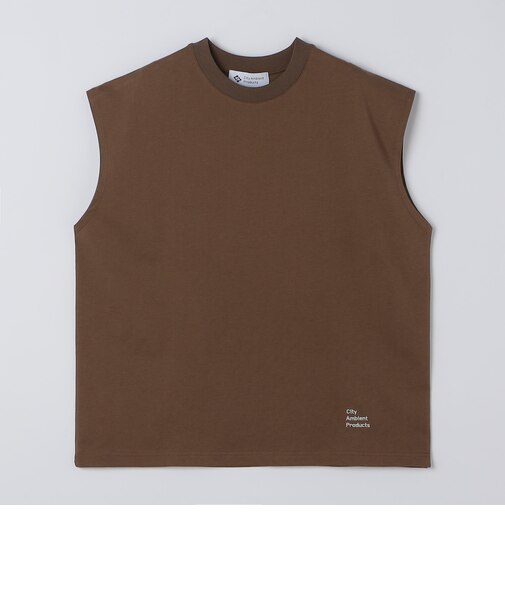 WEB限定｜スリーブ レス ロゴ Tシャツ