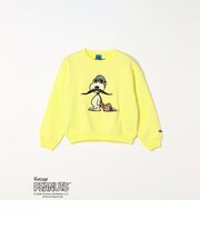 FRUIT OF THE LOOM: PEANUTS 裏起毛 プリント スウェット<KIDS>