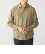 MADE IN JAPAN SMOOTH TEX ワイドカラー ワッシャー シャツ