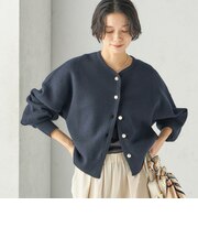《予約》強縮 ウール パール ニット ジャケット