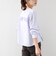 《予約》【WEB限定】〈洗濯機可能〉オーガニックコットン フリル ロングスリーブ TEE