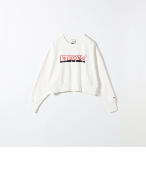 PARROTT CANVAS: 〈洗濯機可能〉ロゴ ショート ワイド スウェット プルオーバー