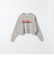 PARROTT CANVAS: 〈洗濯機可能〉ロゴ ショート ワイド スウェット プルオーバー