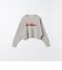 PARROTT CANVAS: 〈洗濯機可能〉ロゴ ショート ワイド スウェット プルオーバー