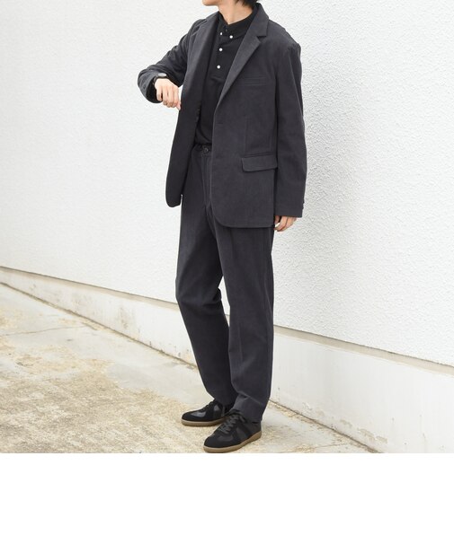 〈手洗い可能〉SOLOTEX(R) コーデュロイ セットアップ ジャケット & イージーパンツ 26AW◆