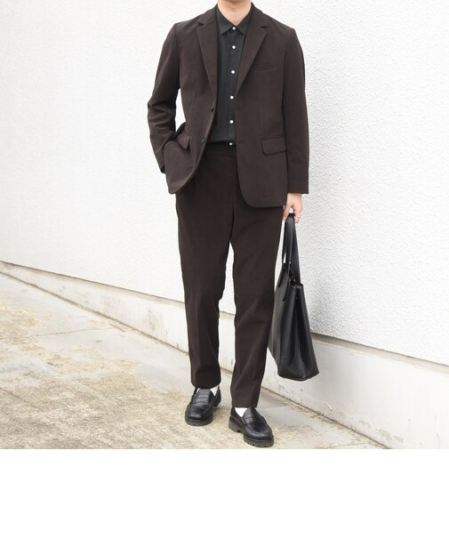 〈手洗い可能〉SOLOTEX(R) コーデュロイ セットアップ ジャケット & イージーパンツ 26AW◆
