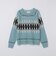 NOMARHYTHM TEXTILE:  Hand Knit Snowflake Sweater