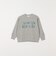 Champion: クルーネック カレッジライク プリント ロゴ スウェット<KIDS>