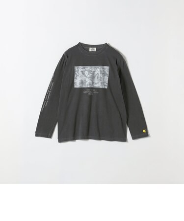 BALMYDAYS:〈洗濯機可能〉アート プリント ロングスリーブ TEE