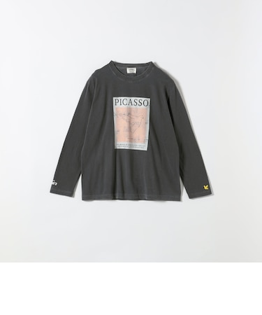 BALMYDAYS:〈洗濯機可能〉アート プリント ロングスリーブ TEE