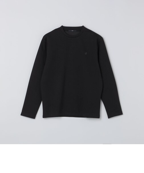 【WEB限定】ダブル ニット ビズ ネック ロングスリーブ Tシャツ