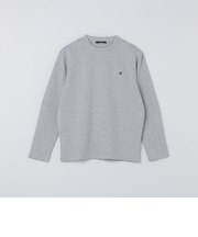 【WEB限定】ダブル ニット ビズ ネック ロングスリーブ Tシャツ