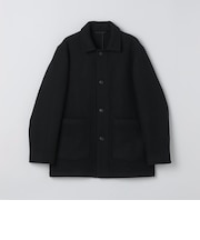 【WEB限定】: メルトン シングル コート 26FW