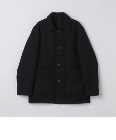 【WEB限定】: メルトン シングル コート 26FW