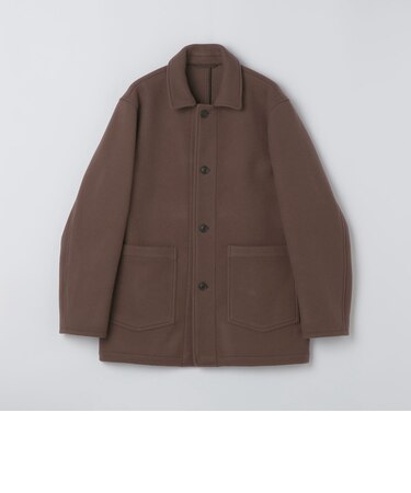 【WEB限定】: メルトン シングル コート 26FW