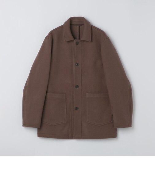 【WEB限定】: メルトン シングル コート 26FW