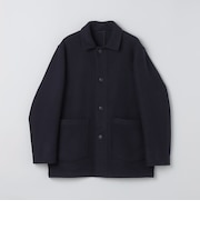 【WEB限定】: メルトン シングル コート 26FW