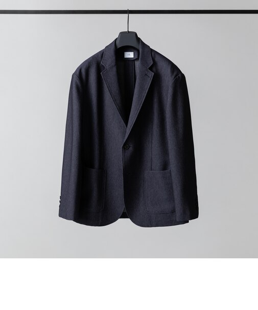 〈洗濯機可能/撥水〉ストレッチ テクニカル デニム ジャケット(セットアップ対応)