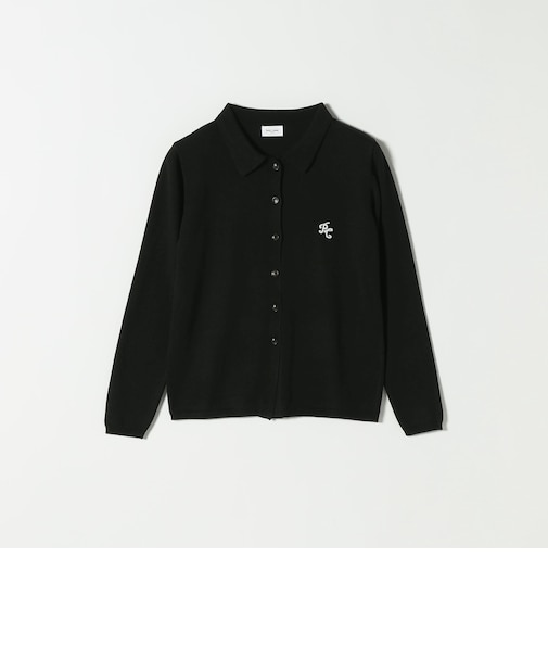 PARROTT CANVAS: 〈手洗い可能〉襟付き ロング スリーブ カーディガン