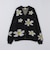 TOWNCRAFT: MOHAIR SHAGGY JACQUARD CARDIGAN