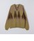 TOWNCRAFT: MOHAIR SHAGGY JACQUARD CARDIGAN