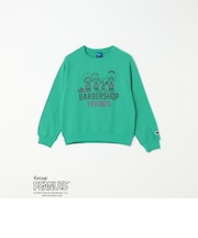 FRUIT OF THE LOOM: PEANUTS コラボ プリント スウェット<KIDS>