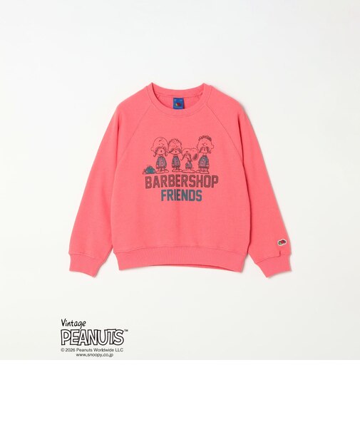 FRUIT OF THE LOOM: PEANUTS コラボ プリント スウェット<KIDS>