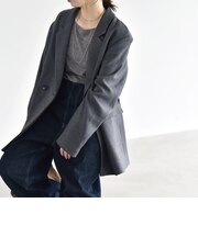 テーラード ビッグ ジャケット コート
